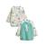 Lot de 2 bavoirs tablier manches longues oscar Ecru 2 - vertbaudet enfant 