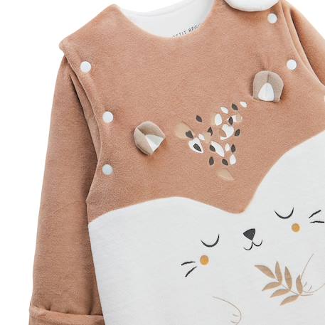 Gigoteuse siège auto tog 3 avec manches amovibles mini loutre Ecru 5 - vertbaudet enfant 