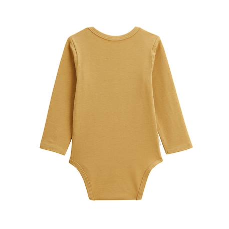 Lot de 2 bodies bébé manches longues swan Ocre 5 - vertbaudet enfant 