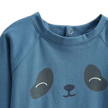 T-shirt bébé manches longues tao Bleu 4 - vertbaudet enfant 