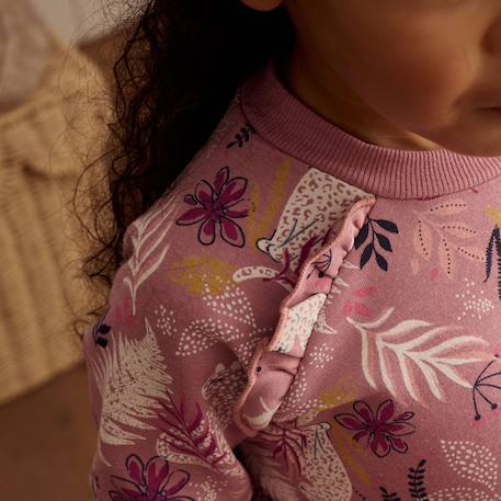 Robe enfant en molleton louisa Rose 6 - vertbaudet enfant 
