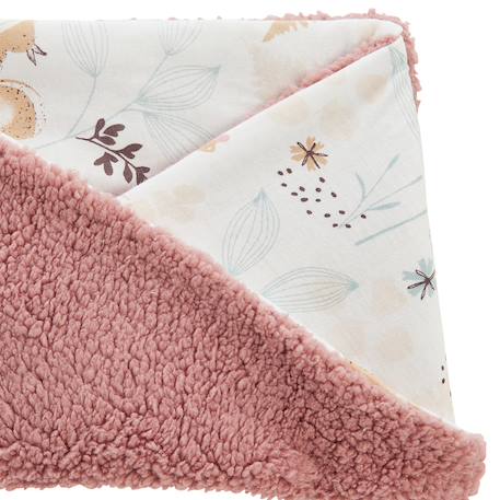 Cache cou enfant en sherpa bloom Rose 3 - vertbaudet enfant 