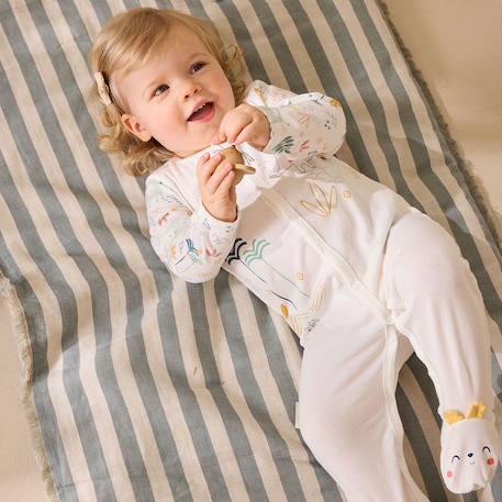 Pyjama bébé hawaiki Ecru 6 - vertbaudet enfant 