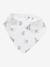 Lot 3 bavoirs bandanas en gaze de coton Bord de mer+Broceliande+Dans les bois+Hanoi+Hérisson+Hygge+lot renard+Mon coeur+Tanzanie 47 - vertbaudet enfant 