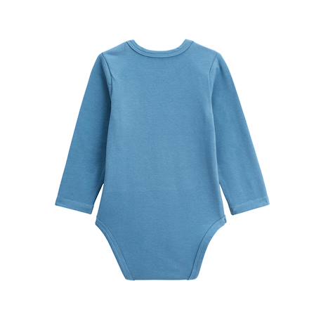 Lot de 3 bodies bébé manches longues constellation Camel 6 - vertbaudet enfant 