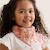 Foulard en gaze de coton mindanao 50 x 50 cm Rose 5 - vertbaudet enfant 