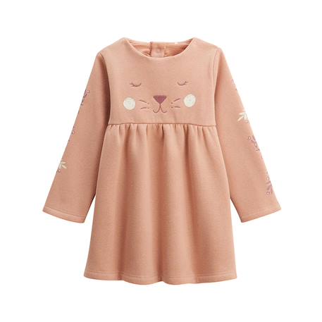 Robe bébé en molleton matcha Rose 2 - vertbaudet enfant 