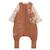 Turbulette tog 2 en gaze de coton avec pieds retroussables et manches amovibles kansas city Camel 2 - vertbaudet enfant 