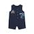 Combishort bébé en gaze de coton mexico Bleu 2 - vertbaudet enfant 