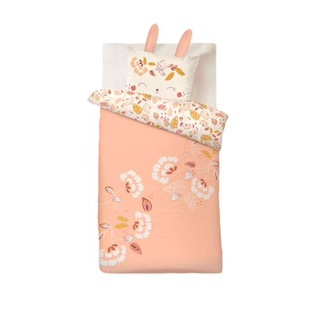 Housse de couette enfant + taie d'oreiller samba Rose 2 - vertbaudet enfant 