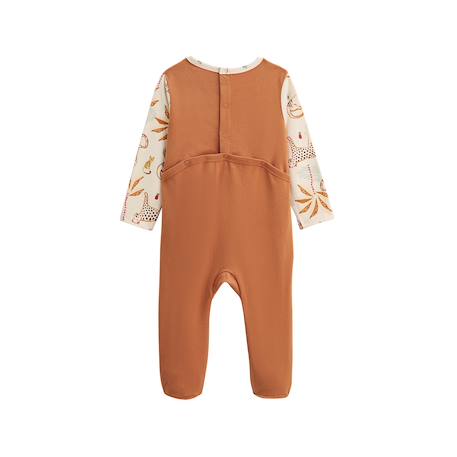 Pyjama bébé tango Marron 3 - vertbaudet enfant 