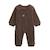 Surpyjama bébé en sherpa cracotte Marron 2 - vertbaudet enfant 