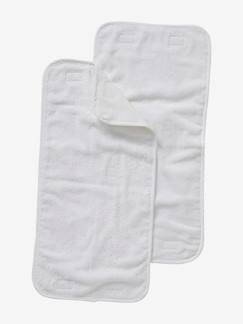 Puériculture-Lot de 2 serviettes de rechange pour tapis à langer nomade