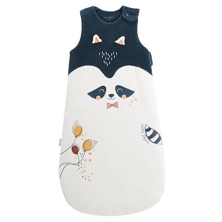 Gigoteuse d'hiver en velours cirque d'automne Ecru 2 - vertbaudet enfant 