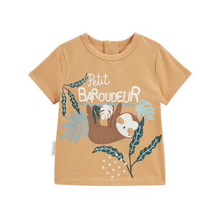 Pyjama short enfant 2 pièces baroudeur Orange 5 - vertbaudet enfant 