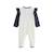Pyjama bébé en velours holamuchacha Ecru 3 - vertbaudet enfant 