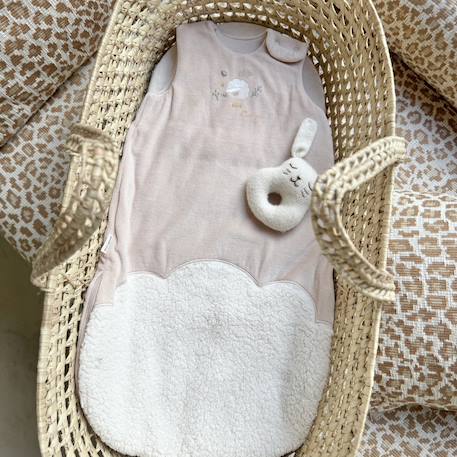 Gigoteuse d'hiver en velours câlins Ecru 6 - vertbaudet enfant 