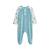 Pyjama bébé en velours oscar Bleu 2 - vertbaudet enfant 