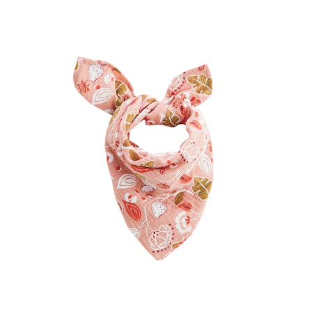 Foulard en gaze de coton mindanao 50 x 50 cm Rose 2 - vertbaudet enfant 