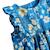 Robe bébé en popeline flora Bleu 4 - vertbaudet enfant 