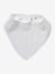 Lot 3 bavoirs bandanas en gaze de coton Bord de mer+Broceliande+Dans les bois+Hanoi+Hérisson+Hygge+lot renard+Mon coeur+Tanzanie 48 - vertbaudet enfant 