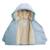 Doudoune bébé imperméable doublée sherpa avec capuche nino Bleu 5 - vertbaudet enfant 