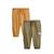 Lot de 2 pantalons bébé en molleton gustin Camel 2 - vertbaudet enfant 