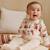 Pyjama bébé en velours gustin Beige 6 - vertbaudet enfant 