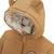 Doudoune bébé intérieur polaire avec capuche lamascotte Camel 5 - vertbaudet enfant 