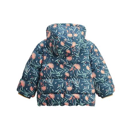 Doudoune enfant imperméable doublée polaire avec capuche dina Bleu 3 - vertbaudet enfant 