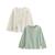 Lot de 2 t-shirts enfant manches longues lison Vert 2 - vertbaudet enfant 