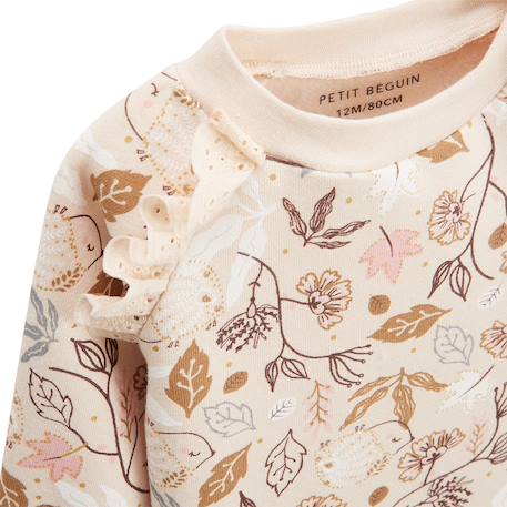 Robe bébé en molleton chincha Beige 4 - vertbaudet enfant 