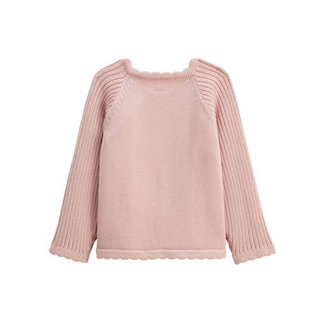 Ensemble bébé pull et legging en tricot swan Rose 5 - vertbaudet enfant 