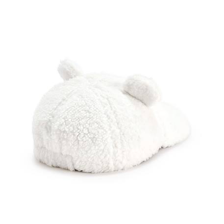 Casquette bébé en sherpa charlie Ecru 3 - vertbaudet enfant 