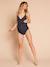 Maillot de bain de grossesse femme noir 1 - vertbaudet enfant 