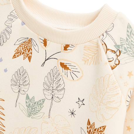 Ensemble enfant sweat et pantalon en molleton constellation Camel 3 - vertbaudet enfant 