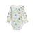 Lot de 2 bodies bébé manches longues oscar Bleu 3 - vertbaudet enfant 