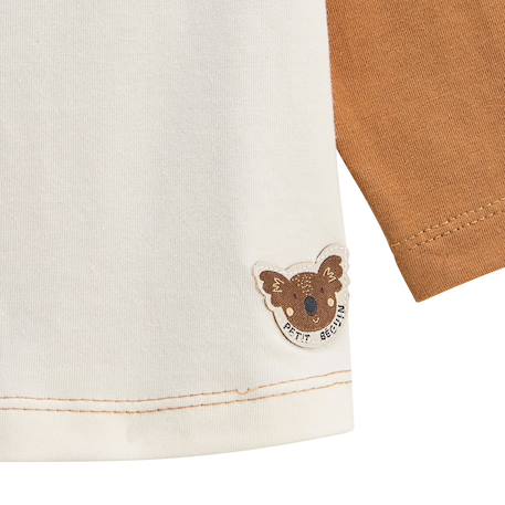 Lot de 2 t-shirts enfant manches longues constellation Camel 4 - vertbaudet enfant 