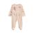 Pyjama bébé en velours manouk Rose 2 - vertbaudet enfant 