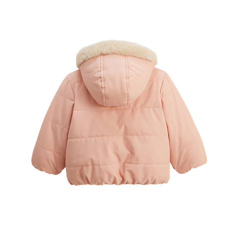 Doudoune réversible imperméable avec capuche manouk Rose 3 - vertbaudet enfant 
