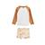 Maillot de bain bébé 2 pièces t-shirt de protection uv & boxer tango Camel 3 - vertbaudet enfant 