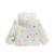 Doudoune bébé imperméable doublée sherpa avec capuche bloom Ecru 3 - vertbaudet enfant 