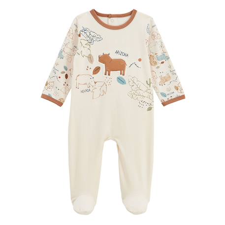 Lot de 2 pyjamas bébé kansas city Camel 6 - vertbaudet enfant 