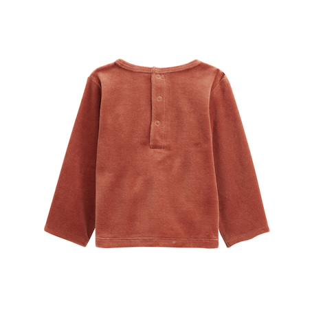 Pyjama enfant 2 pièces en velours maloueg Marron 4 - vertbaudet enfant 
