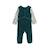 Pyjama bébé en velours canopée Vert 3 - vertbaudet enfant 