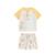 Pyjama short enfant 2 pièces auguste Jaune 2 - vertbaudet enfant 