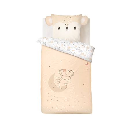 Housse de couette enfant + taie d'oreiller salsa Rose 2 - vertbaudet enfant 