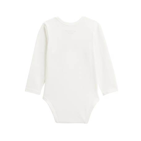 Lot de 3 bodies bébé manches longues misty Ecru 5 - vertbaudet enfant 