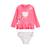 Maillot de bain bébé 2 pièces t-shirt de protection uv & culotte ciao milano Rose 2 - vertbaudet enfant 