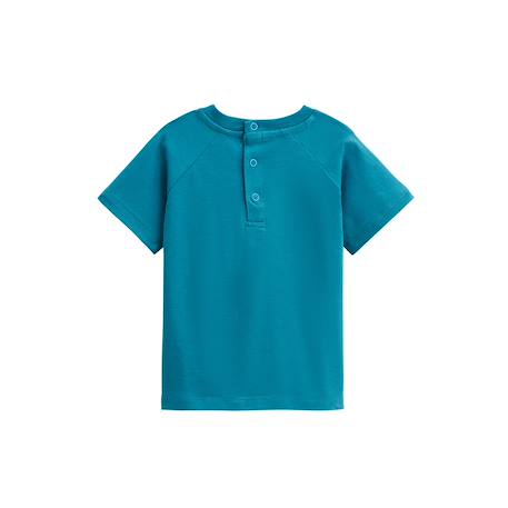 Pyjama enfant manches courtes santorini Bleu 5 - vertbaudet enfant 
